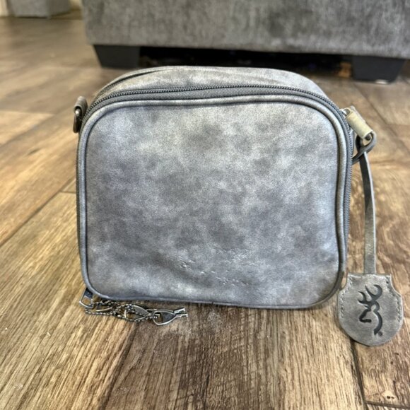 Browning Women's Ivy Concealed Carry Handbag Pink Gray - Picture 4 of 12